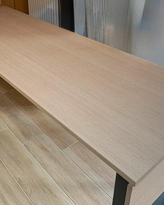 Scrivania in rovere sbiancato