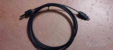 Cavetto in fibra per audio Hi-Fi