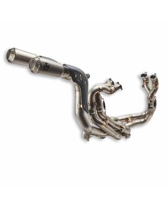 Gruppo di scarico completo Akrapovic racing per Pa