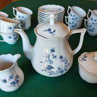 Servizio in fine porcellana da tè - caffè Bavaria