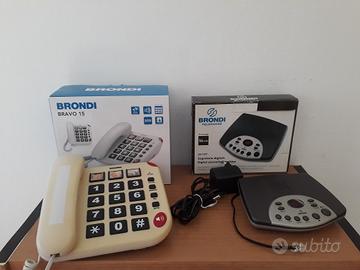 Brondi telefono Bravo 15 e segreteria sd-top usati