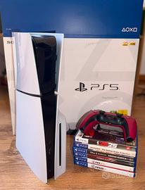 PS5 slim disk+ FC26 + Giochi + Garanzia