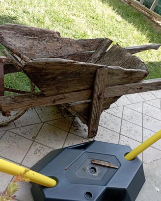 Carriola Antica in legno, inizi 900