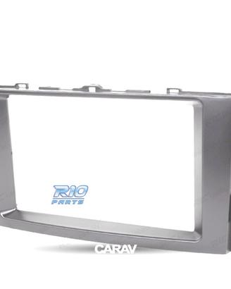 CORNICE NERA RADIO 2-DIN PER TOYOTA AURIS 06-12