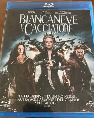 Biaancaneve e il cacciatore blu ray usato