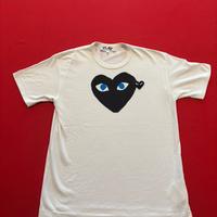 T-shirt Comme des Garçons Play bianca
