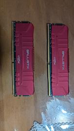 BALLISTIX RAM 16 GB DDR4 3000