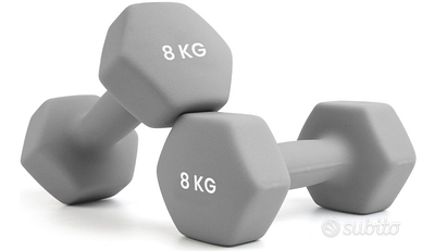 Set di 2 Manubri Antiscivolo in Neoprene, Coppia d