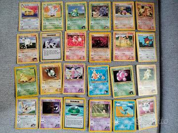 Lotto di 217 carte pokemon