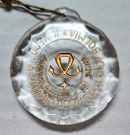 Lampadario Cristallo Boemia cartellino etichetta 