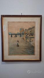 Splendida stampa d'arte vintage (49,5x42,5 cm)