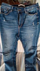 jeans donna Stradivarius vita alta