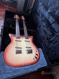 CHITARRA DANELECTRO DB612-CB DOUBLE NECK