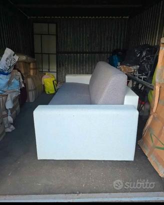 Divano letto matrimoniale con contenitore