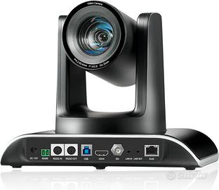 Tenveo Telecamera Webcam PoE Professionale 12x+8x