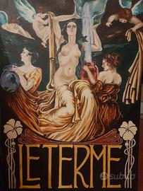 Dipinto ad olio metà anni 90