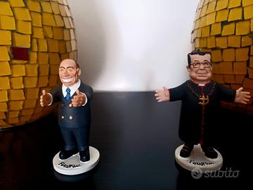 Berlusconi e Prodi design Forattini 