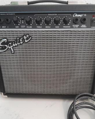 Chitarra classica Eko + Amplificatore Squeir.