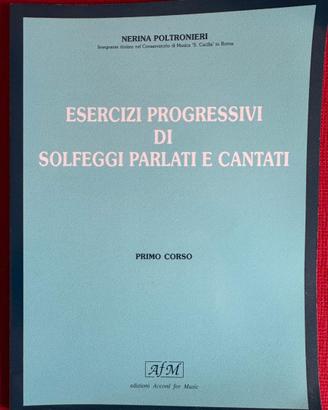 Poltronieri Solfeggi parlati e cantati vol 1, 2, 3