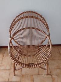 poltroncine vimini