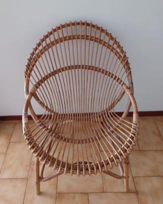 poltroncine vimini