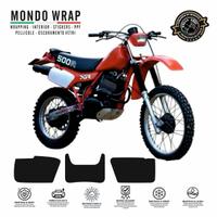 Adesivi tabelle compatibili con XR 500 R 81/82