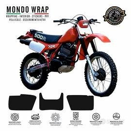 Adesivi tabelle compatibili con XR 500 R 81/82
