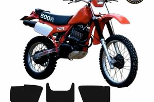 Adesivi tabelle compatibili con XR 500 R 81/82