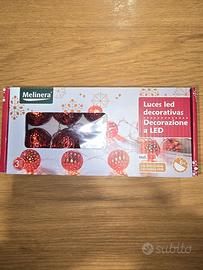 Luci a batteria natalizie