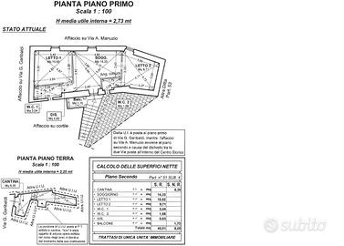 Trilocale ristrutturato