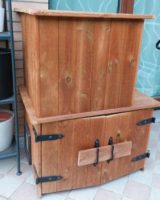 Arredi giardino in legno