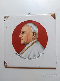 Piastrella Papa Giovanni XXIII