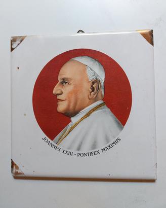 Piastrella Papa Giovanni XXIII