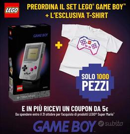 LEGO Game Boy Set + T-Shirt Esclusiva