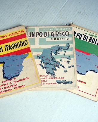 IL NUOVO POLIGLOTTA (3 volumi del 1941