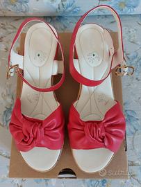 Sandali donna  nuovi rossi nr.40