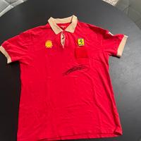 Polo autografata Charles Leclerc