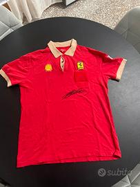 Polo autografata Charles Leclerc