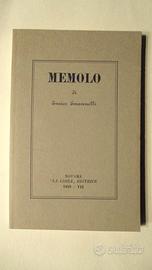 Emannelli MEMOLO ed 1929 -suppl Corriere di Novara