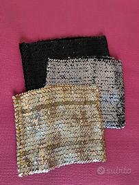 Top fascia paillettes anni 80 90 vintage