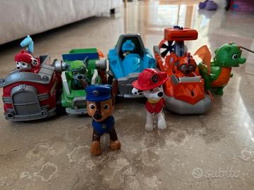Paw Patrol personaggi e veicoli