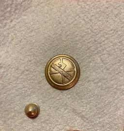 Bollo Fregio Logo Fascio da targa Fascismo epoca