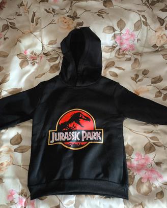 felpa Jurassic park bambino 