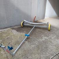 Carrello deriva 420 alluminio smontabile