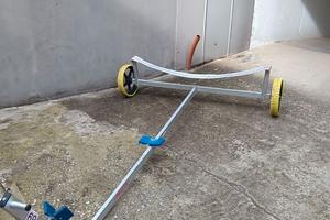 Carrello deriva 420 alluminio smontabile