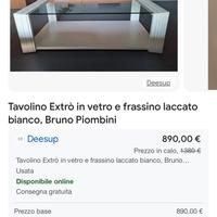 Tavolino extrò Piombini