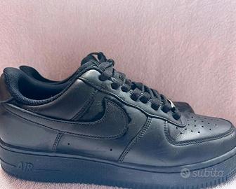 Nike Air Force 1 Nere 37.5 Nuove Originali Unisex