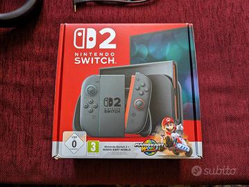 Nintendo Switch 2 nuova perfetta Mario Kart World