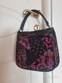 Borsa in velluto e pelle MiuMiu