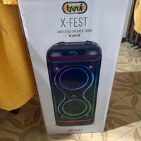 Vendersi Amplified speaker 100w XF 650 KB KARAOKE